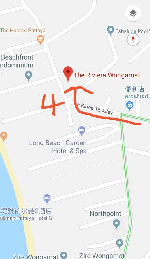 The Riviera Wongamat Hong Apartment Pattaya Exterior foto